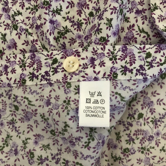 EUC Paul Smith 100% Cotton Floral Dress Shirt - Picture 6 of 7